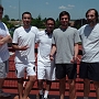 Equipe 2 : Cédric (30/1), Yannick (30), Pierre (30/2), Julien (15/5), Gilles (30)